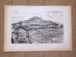 Veduta Di Cremolino Nel 1896 Alessandria Piemonte - Before 1900