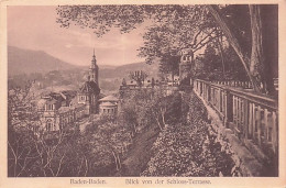 BADEN BADEN -  Blick Von Der Schloss Terrasse - Baden-Baden