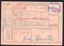 Colombia 785 Internal Mail Reciept (1956) - Colombie