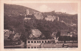  HEIDELBERG-  Schloss Von Der Hirschgasse Gesehen - Heidelberg