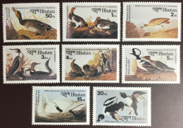 Bhutan 1985 Audubon Birds MNH - Andere & Zonder Classificatie