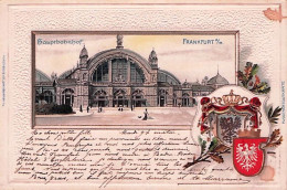 FRANKFURT Am  MAIN - Hauptbahnhof - 1903 - Frankfurt A. Main