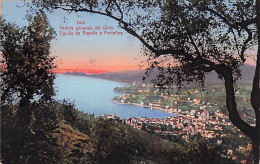 Veduta Generale Del Golfo Tigullio Da Rapallo PORTOFINO -  1914 - Genova