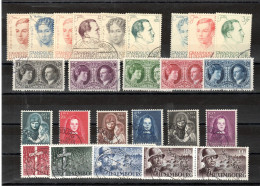 LUXEMBOURG  BEL ENSEMBLE DE SERIES OBLITEREES  COTE: 350 EUROS - Used Stamps