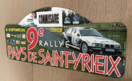 9e RALLYE PAYS De SAINT-YRIEIX     - 18-19 Septembre 2010 - Rallyeschilder