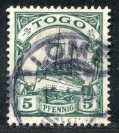 REF093 > COLONIES ALLEMANDE - TOGO < Yv N° 20 Ø < Oblitéré Dos Visible - Used Ø - Togo