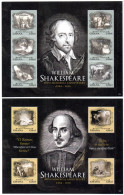 Ghana 3728/37 Bf 560 William Shakespeare - Schrijvers