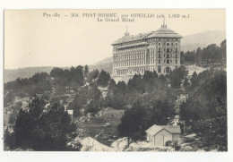 66/CPA - Font Romeu Par Odeillo - Le Grand Hotel - Andere & Zonder Classificatie