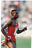 Photo De Presse  ATHLETISME WILSON KIPKETER  Record Du 800 Mêtres à ATHENES  En 1997 - Sporten