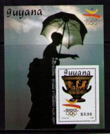 GUYANA 1989 - OLYMPICS BARCELONA - STATUE LADY WITH UMBRELLA - NEW - Estate 1992: Barcellona