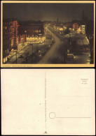 Ansichtskarte St. Pauli-Hamburg Reeperbahn Bei Nacht 1958 - Other & Unclassified