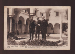 CPA - Maroc - Rabat - 2ème Conférence De L'Afrique Du Nord - M. Steeg, Le Maréchal Liautey Et M. Saint - Non Circulée - Rabat