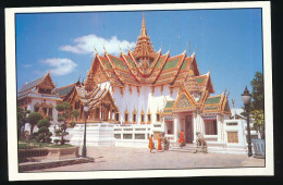 CPSM 10.5 X 15 Thaïlande (142)  BANGKOK Grand Palace Emerald Buddha Temple Scan Recto Verso - Tailandia