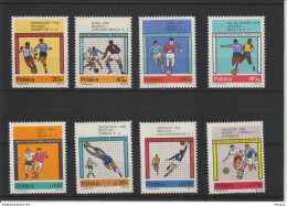 POLOGNE 1966 Coupe Du Monde De Football, Londres Yvert 1522-1529, Michel 1665-1672 NEUF** MNH Cote 8,50 Euros - Ungebraucht