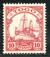 REF093 > COLONIES ALLEMANDE - TOGO < Yv N° 21* Neuf Dos Visible - MH * - Togo