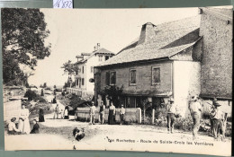 Les Rochettes (Neuchâtel), Sur La Route De Sainte-Croix Aux Verrières - Paysans, Femmes Et Coq (16'832) - La Chaux-de-Fonds