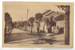 Sarcelles (95) : L'entrée De L'entreprise De Vins, Bières Et Spiritueux Bd Dt Galvani  En 1932 (animé) PF. - Sarcelles