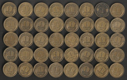 Lot De 40 Pièces De 1 Franc - Années Divers - Réf, B 4 - 1 Franc