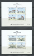 Portugal Madeira 1990 "Europa CEPT Architecture" Condition MNH Minisheets # - Ongebruikt