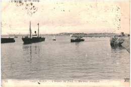 CPA Carte Postale France  Saint Malo Entrée Du Port 1923  VM80396 - Saint Malo