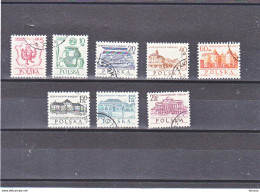 POLOGNE 1965 VARSOVIE Yvert 1449-1456 Oblitéré - Gebruikt