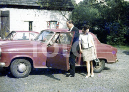 60s AMATEUR PHOTO FOTO DEUTSCH OLDTIMER CAR BORGWARD ISABELLA AT19 - Automobile