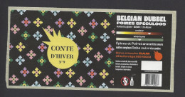 Etiquette De Bière Belgian Dubbel  -  Conte D'Hiver N° 9 -   Brasserie BAM  à Périgueux  (24) - Birra