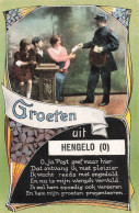 Hengelo Groeten Uit Fantasiekaart Oud ±1915 C3123 - Hengelo (Ov)