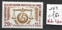 WALLIS ET FUTUNA 169 * Côte 8.50 € - Neufs