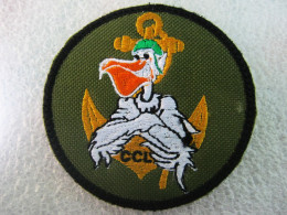 ANCIEN ECUSSON DES FFCI LES TROUPES DE MARINE OPEX COTE D'IVOIRE SCRATCH 80MM - Esercito