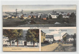 39098407 - Pleizenhausen Mit Gasthaus Dreher Und Handlung Von Chr. Witzenrath Ungelaufen  Gute Erhaltung. - Altri & Non Classificati