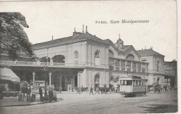 **** 75  ****    PARIS  Gare Montparnasse - TTB  Neuve  - Metro, Estaciones