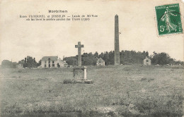 CPA Entre PLOERMEL Et Josselin Lande De Mi Voie Où Fut Livré Le Célèbre Combat Des Trente-Timbre      L2895 - Ploërmel