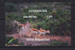AZERBAIJAN-2022-SHIRVAN NATIONAL PARK- DEERS-MNH. - Azerbaijan