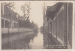 FRANCE - PARIS - Crue De La Seine 1910  Neuilly - Rue De Longcnamps 1912 - Overstromingen