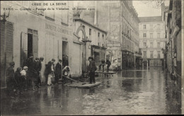 CPA Paris XV., Grenelle, Passage De La Visitation, 28. Januar 1910 - Autres & Non Classés