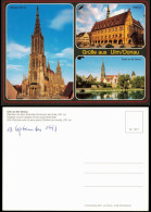 Ulm A. D. Donau Mehrbildkarte U.a. Mit Rathaus Und Münster 1998 - Ulm