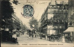 CPA Paris IX, Boulevard Montmartre, Carrefour Drouot - Altri & Non Classificati