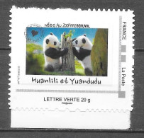 Panda : Timbre Huanlili Et Yuandudu. (Voir Commentaires) - Ours