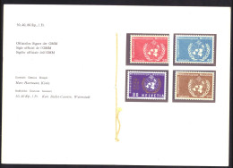 Swiss / Zwitserland / Helvetia / Schweiz PTT Carnet Booklet Dienst 10 T/m 13 MNH ** (1973) - Carnets