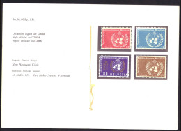 Swiss / Zwitserland / Helvetia / Schweiz PTT Carnet Booklet Dienst 10 T/m 13 MNH ** (1973) - Libretti