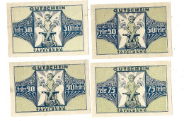 *notgeld   Austria  Tafelberg  Serie Compleet   1054.2b   Cat Val 12,00 Euro - Austria