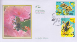 Enveloppe   FDC   1er   Jour    FRANCE    Les  Abeilles  Solitaires    NANTES   2016 - 2010-2019