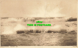 R618322 Mablethorpe. Rough Sea. O. S. 1383. Photochrom - World