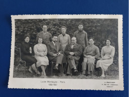 Photo Lycée Montaigne Paris 1956-1957 . 20 Cm X 13 Cm - Non Classificati