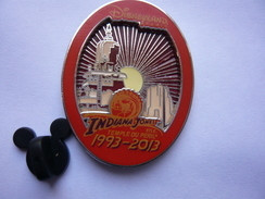 BIG  Pins DISNEY INDIANA JONES  ET LE TEMPLEDU PERIL DOUBLE MOULE 4 X 3,5 Cm No 201 Sur 600 Exemplaires TBQ - Disney