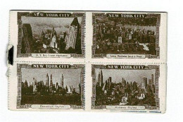 LOT VIGNETTES / POSTER STAMPS / LABELS : USA  + NEW YORK BOOKLET - Other & Unclassified
