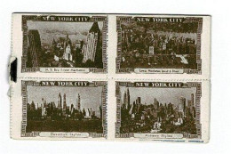 LOT VIGNETTES / POSTER STAMPS / LABELS : USA  + NEW YORK BOOKLET - Autres & Non Classés