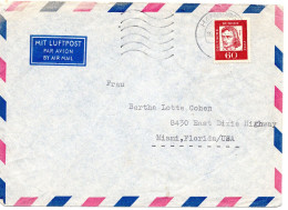 78261 - Bund - 1965 - 60Pfg Schiller EF A LpBf HAMBURG -> New York, NY (USA) - Brieven En Documenten