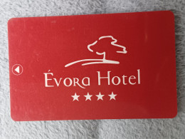 HOTEL KEYS - 2593 - PORTUGAL - EVORA HOTEL - Hotel Keycards